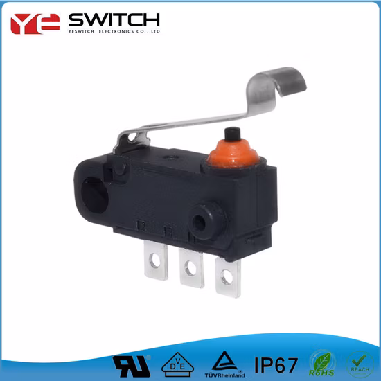 Wasserdichter elektronischer LED-beleuchteter Kipp-/Netzschalter, Tastentakt-Wippe, automatischer Mikro-Drucktastenschalter